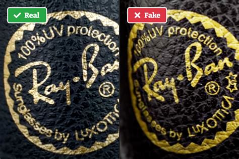 fake ray ban cleaning cloth|real ray bans logo.